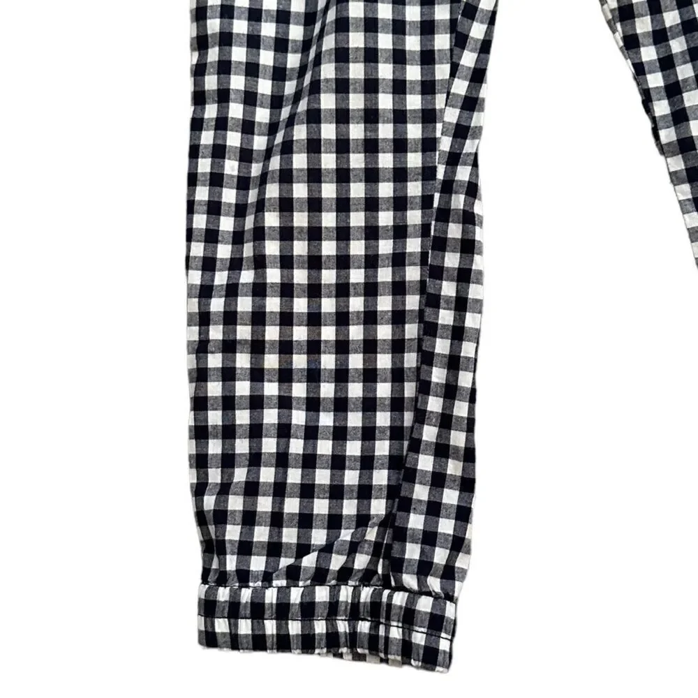 GAP Kids | Navy | GINGHAM COTTON JOGGERS